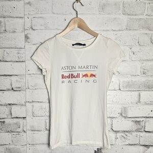 Aston Martin Red Bull Racing Women’s Tee M • F1 Graphic Logo Shirt